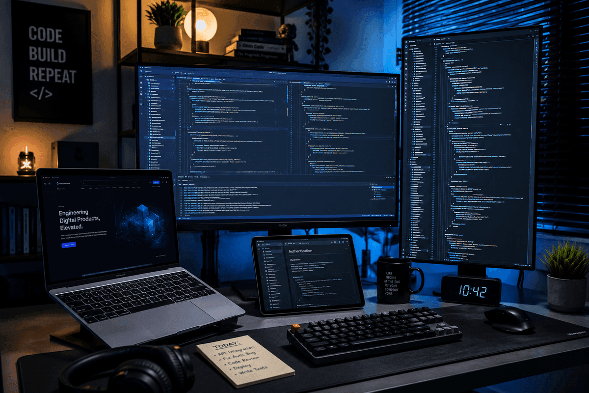 Web design work